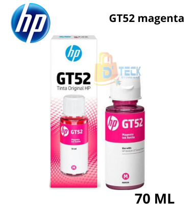 BOTELLA DE TINTA HP GT52 MAGENTA 70ML