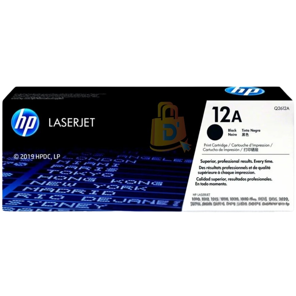 TONER HP12A ORIGINAL