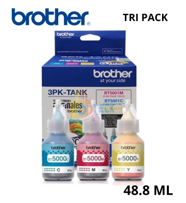 TINTA BROTHER TRIPACK BT5001 3PK COLORES