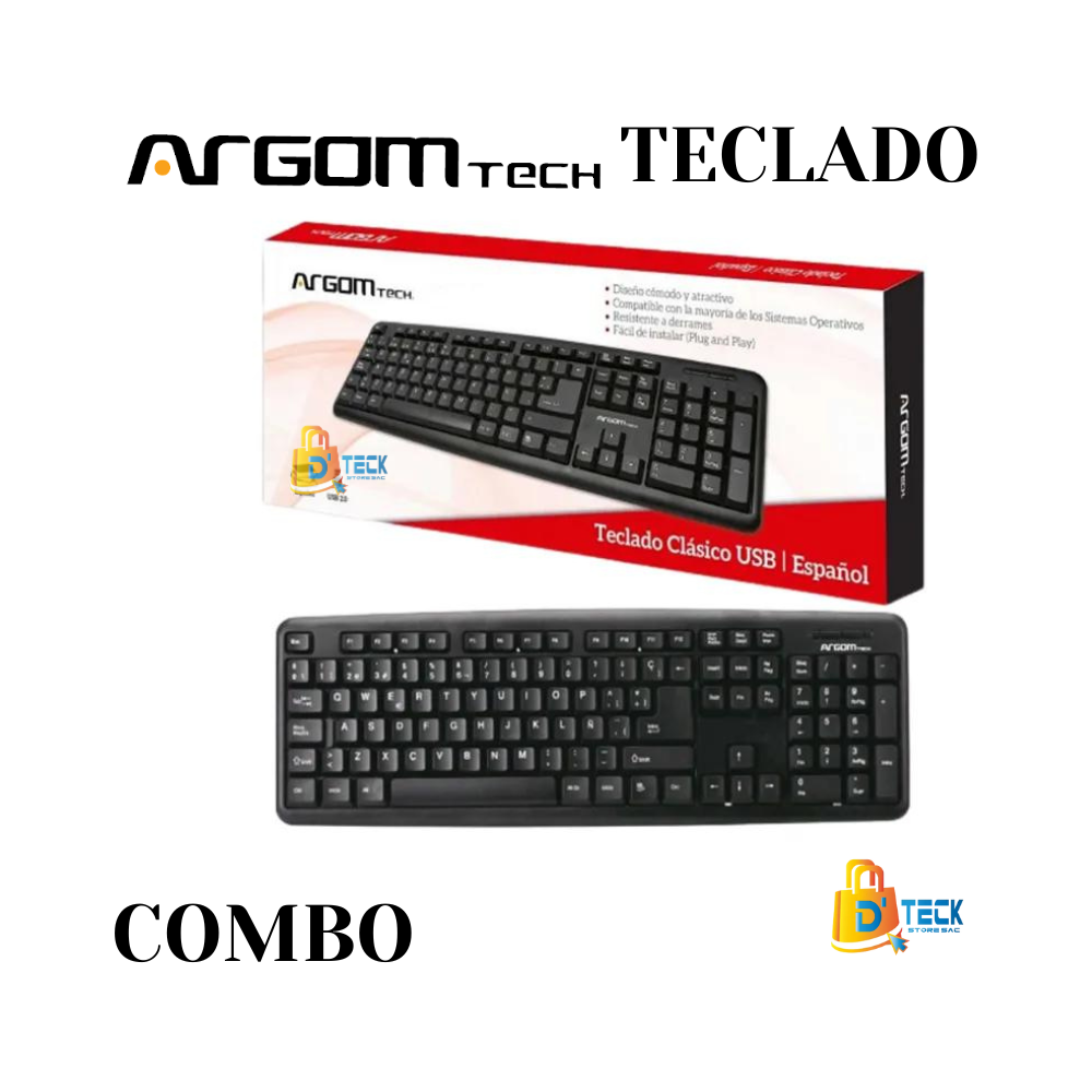 TECLADO ARGOM SP ARG-KB-7414