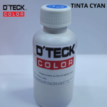 TINTA DE SUBLIMACION DTECK COLOR 100ML CYAN