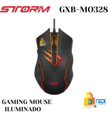 MOUSE STORM GAMING ILUMINADO GXB-MO328