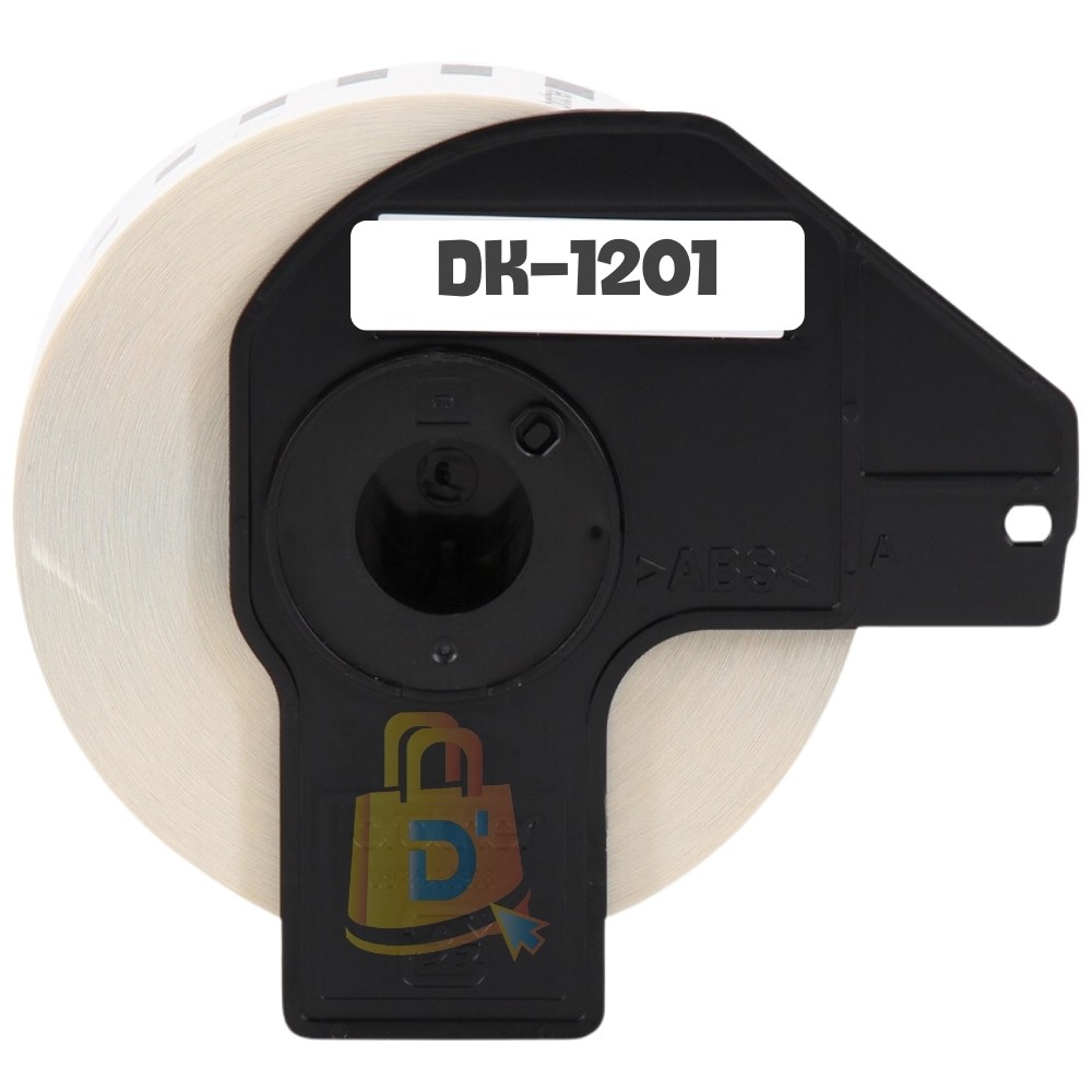 DK-1201 ETIQUETADORA COMPATIBLE DTECK COLOR (29 mm x 90 mm)