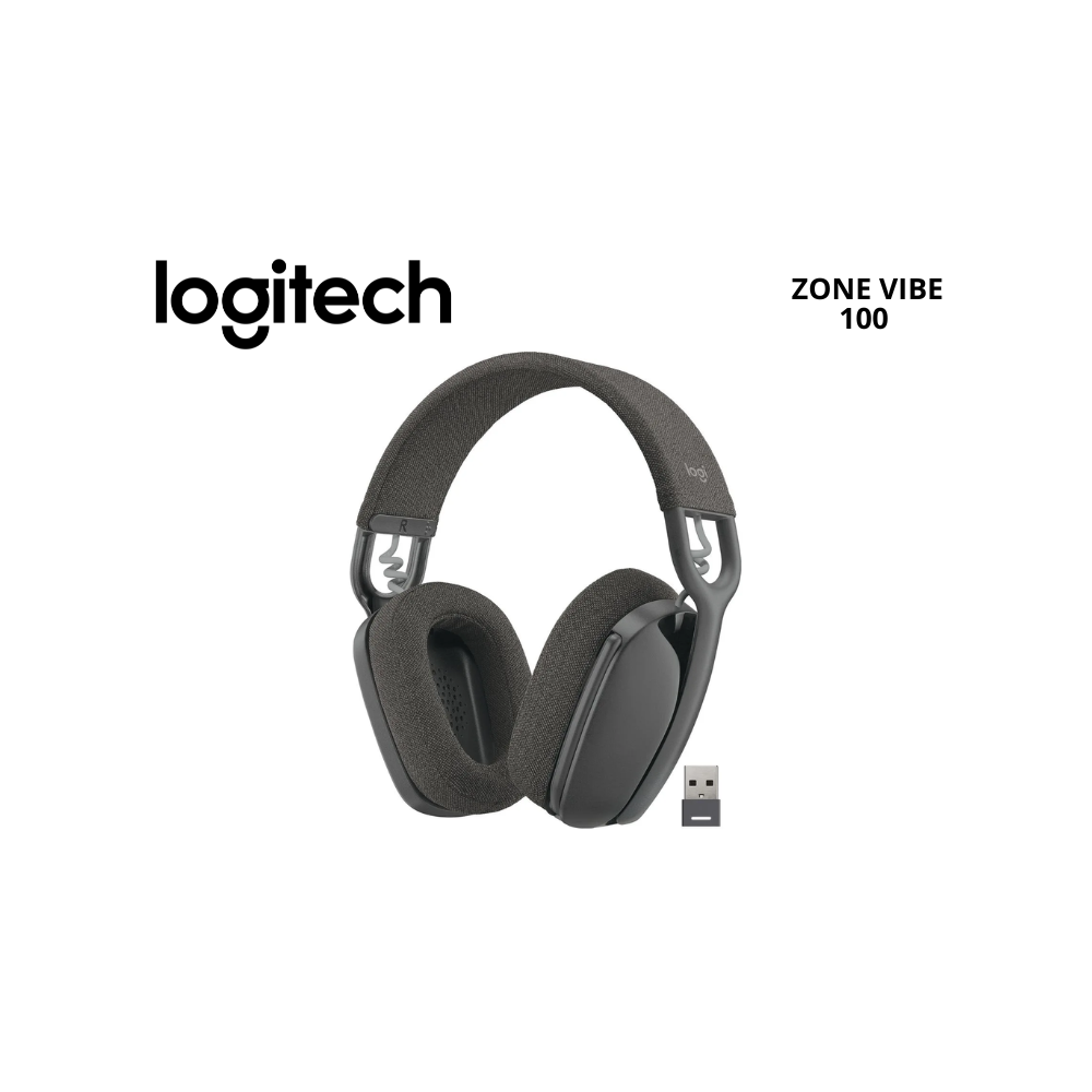 AURICULAR LOGITECH ZONE VIBE 100 BLUETOOTH BLACK