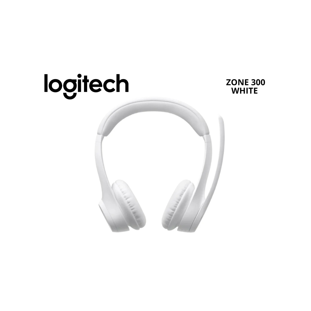 AURICULAR LOGITECH ZONE 300 WITHE