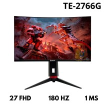 MONITOR CURVO GAMING TE-2766G TEROS , 27 FHD , 180 HZ , 1 MS