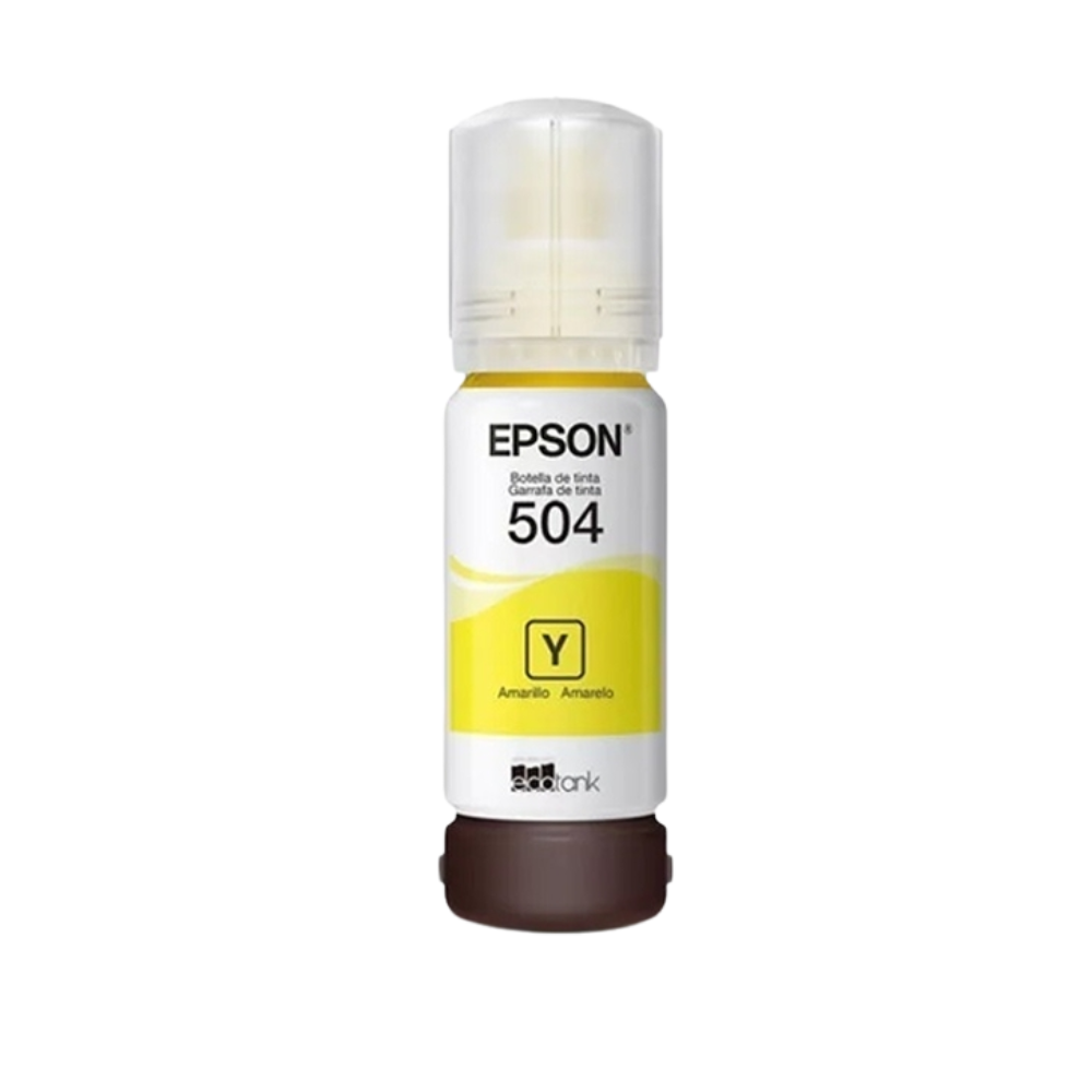Tinta Epson 504 Yellow Botella 70ML