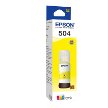 Tinta Epson 504 Yellow Botella 70ML