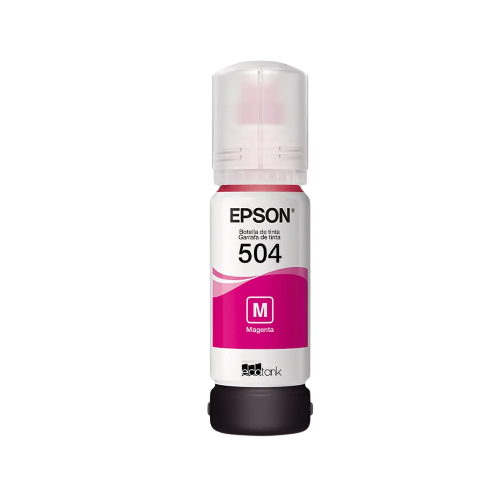 Tinta Epson 504 Magenta Botella 70ml