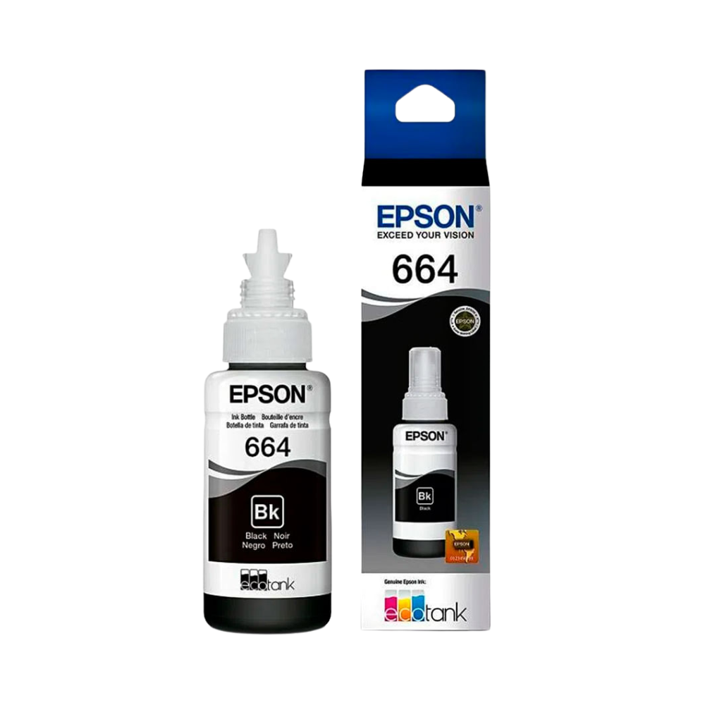 Tinta Epson 664 Black Botella 70ML