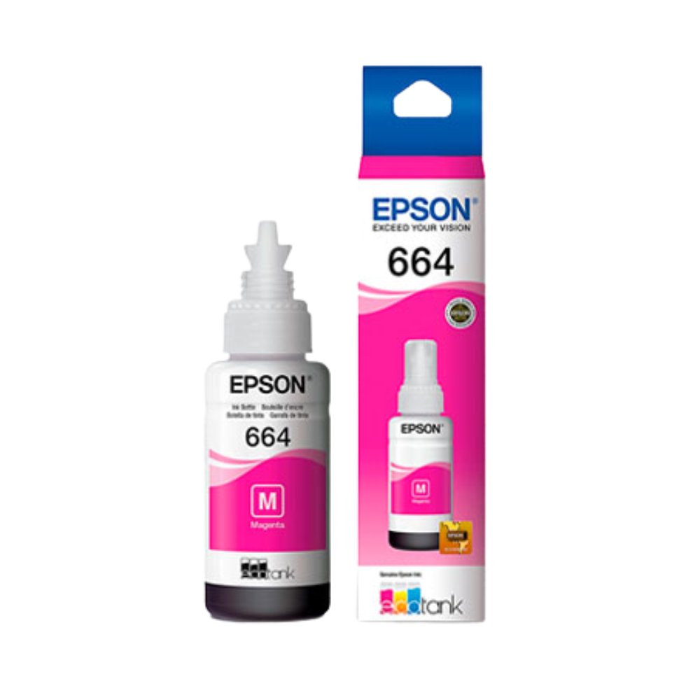 Tinta Epson 664 Magenta Botella 70ML