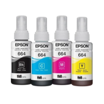 Kit de 4 tintas Epson 644, Cian,Magenta, Yellow,Black
