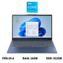 Laptop LENOVO IdeaPad Slim 3 15IRH8 , Intel Core i5 12450H 2.00 / 4.40 GHz , Ram 16gb , ssd 512gb , Fhd 15.6