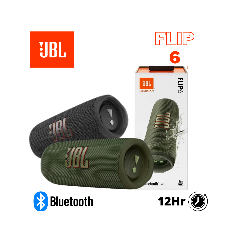 JBL Speaker Flip 6 BT NEGRO/VERDE