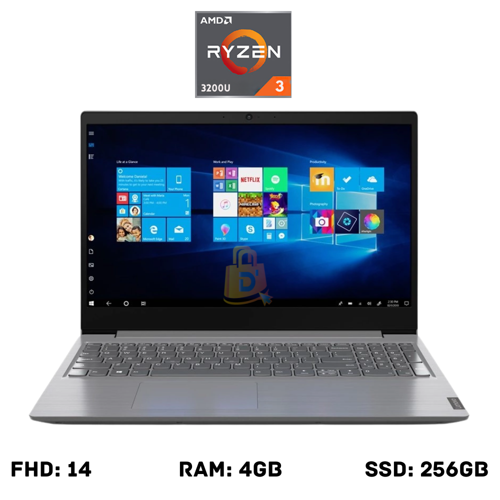 Laptop Lenovo IdeaPad S340-14API , Ryzen AMD 3-3200U 2.6GHz / 3.5GHz , Ram 4gb , ssd 256gb , Fhd 14 , Windows 10 home