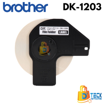 CINTA DK-1203 BROTHER (17mm x 87mm) , 300 ETIQUETAS