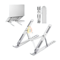 SOPORTE DE LAPTOP CREATIVE FOLDING STORAGE BRACKET-15.6" SILVER