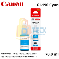 Tinta Canon GI-190 Cyan...