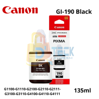 Tinta Canon GI-190 Black...