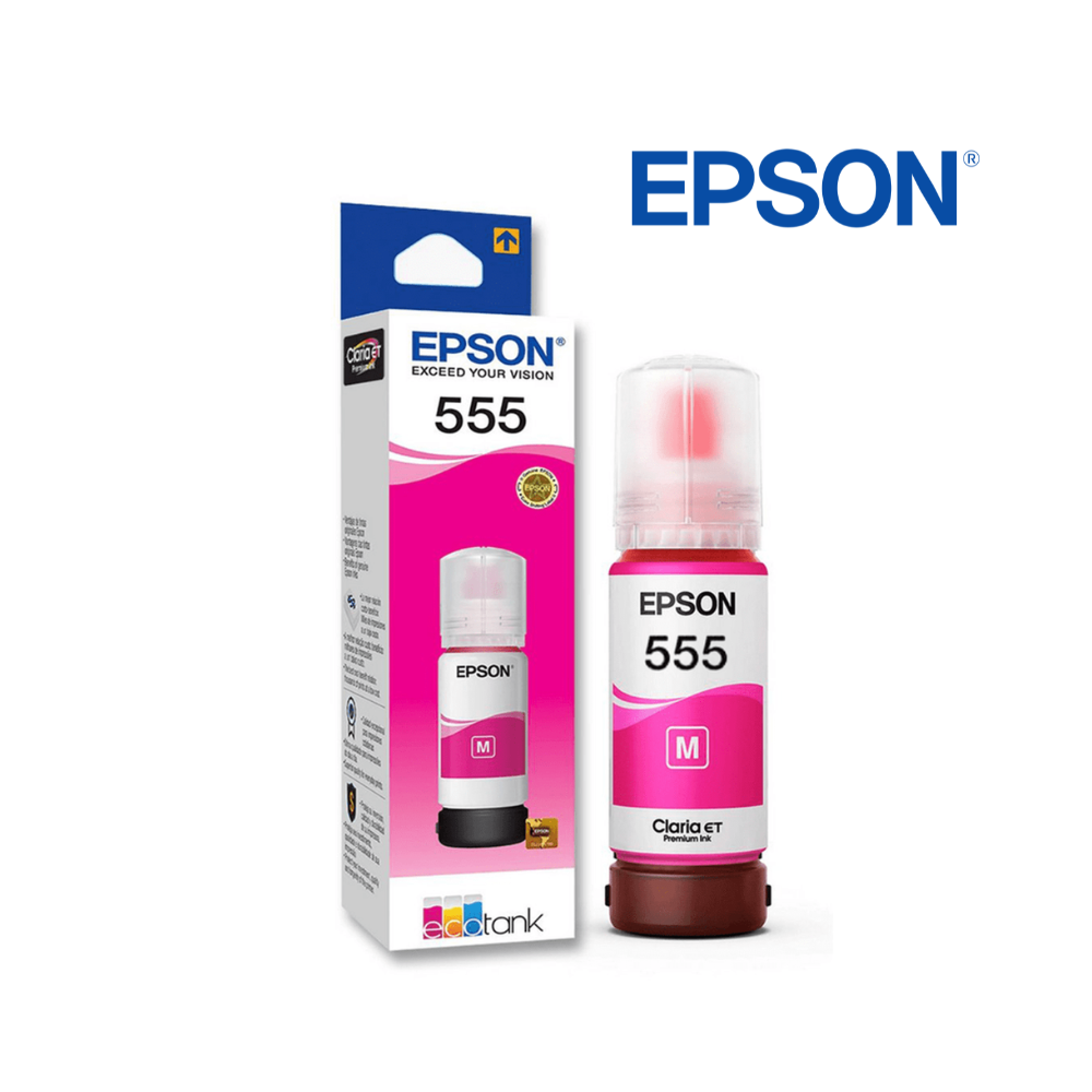 Tinta Epson 555 Magenta Botella 70ML