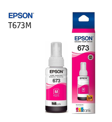 TINTA BOTELLA EPSON 673LM MAGENTA