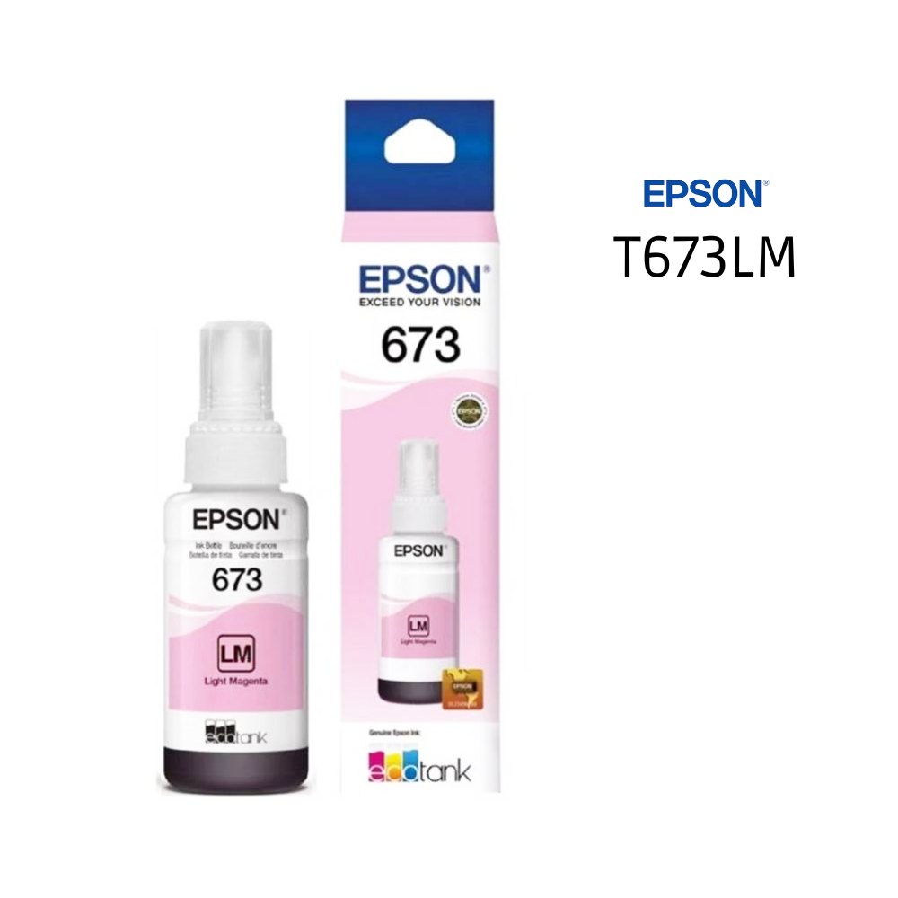 TINTA BOTELLA EPSON 673LM MAGENTA CLARO BOTELLA 70ML