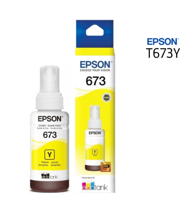 TINTA BOTELLA EPSON 673Y YELLOW