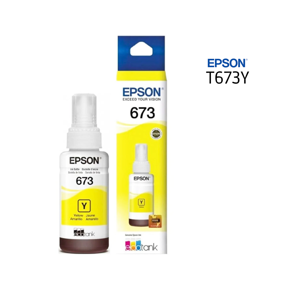 TINTA BOTELLA EPSON 673Y YELLOW