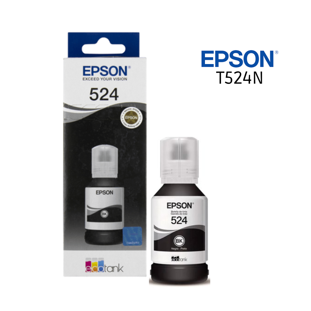 Tinta Epson 524 Black Botella 127ML