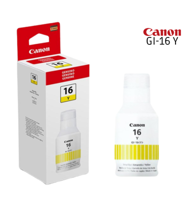 TINTA CANON GI-16 YELLOW BOTELLA 135ML