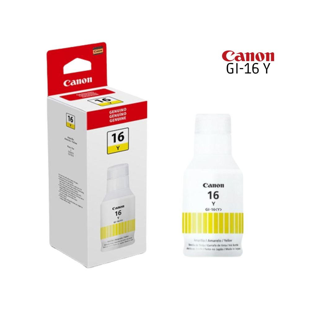 TINTA CANON GI-16 YELLOW BOTELLA 135ML