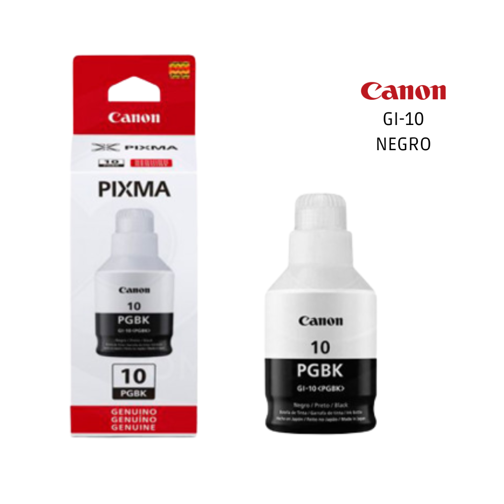 TINTA CANON GI-10 BLACK BOTELLA 135ML