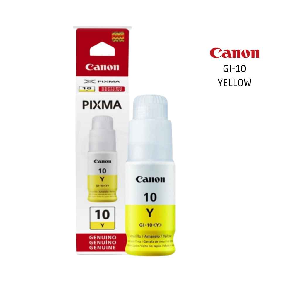 TINTA CANON GI-10 YELLOW BOTELLA 70ML