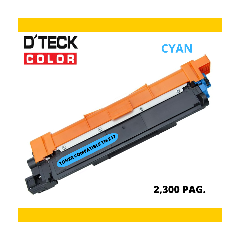 TONER COMPATIBLE BROTHER TN-217C CYAN