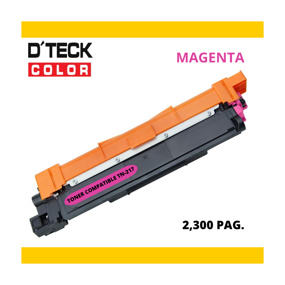 TONER COMPATIBLE BROTHER TN-217M MAGENTA