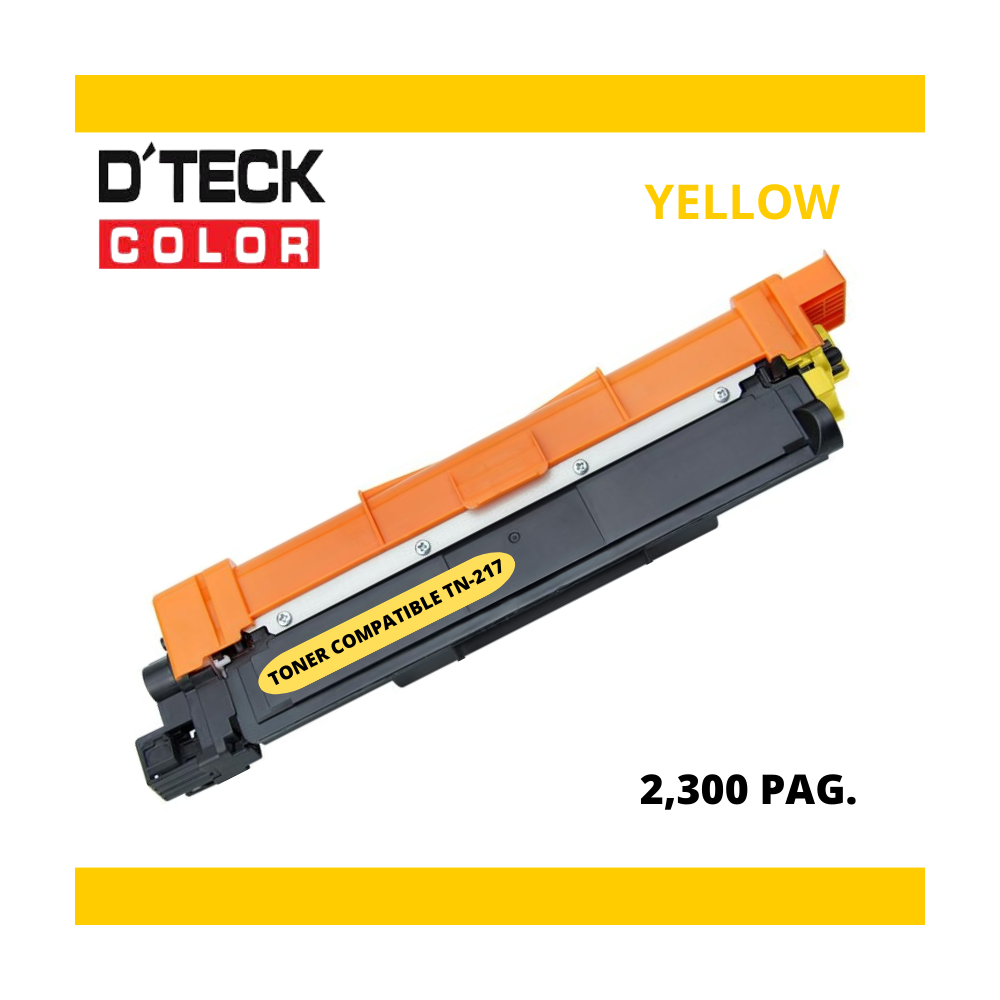 TONER COMPATIBLE BROTHER TN-217Y YELLOW