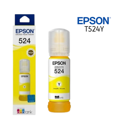 Tinta Epson 524 Yellow Botella 70ML