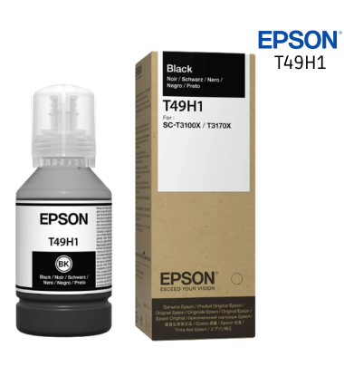 Tinta Sublimacion Epson T49H1 Black Botella 140ML