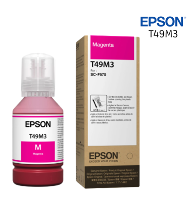 Tinta Sublimacion Epson T49M3 Magenta Botella 140ML