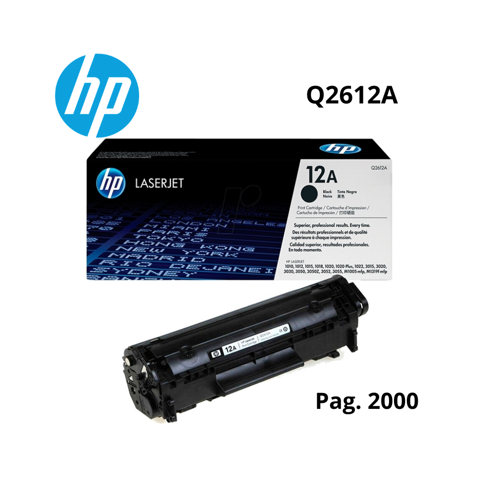 TONER HP12A ORIGINAL