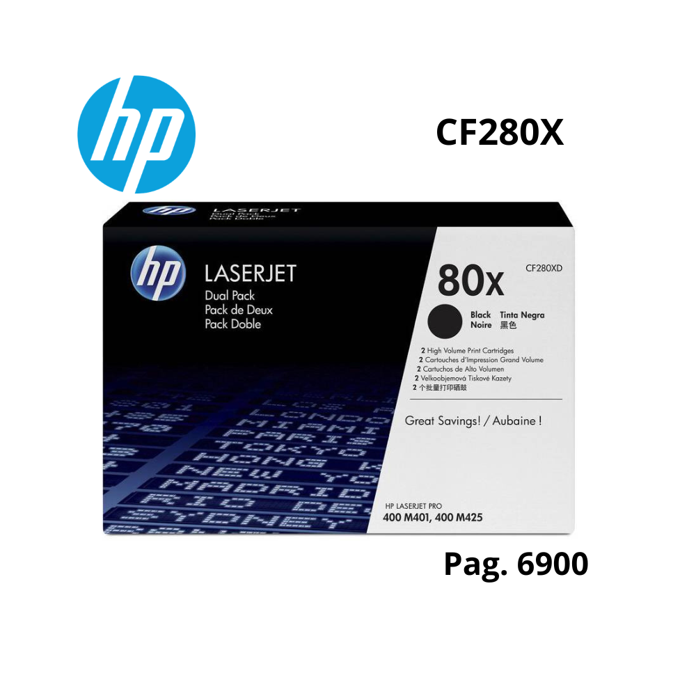 TONER HP 80X ORIGINAL