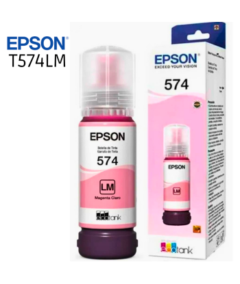 Tinta Epson 574 Magenta Ligh Botella 70ML