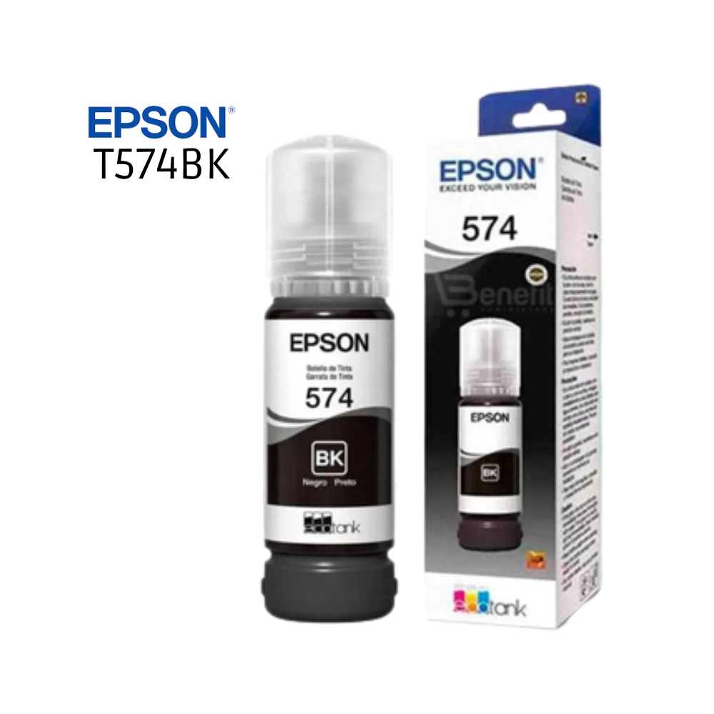 Tinta Epson 574 Black Botella 70ML