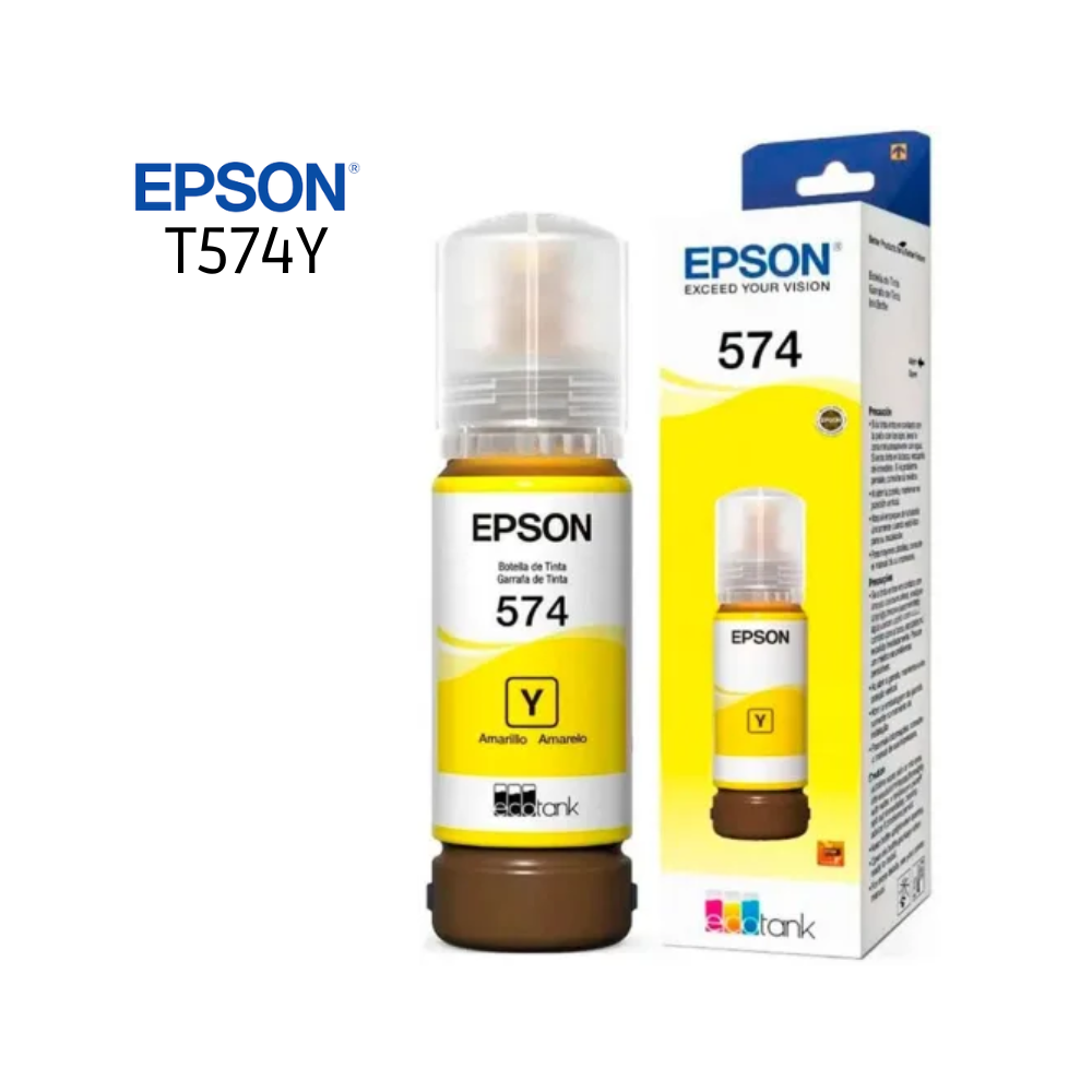 Tinta Epson 574 Yellow Botella 70ML