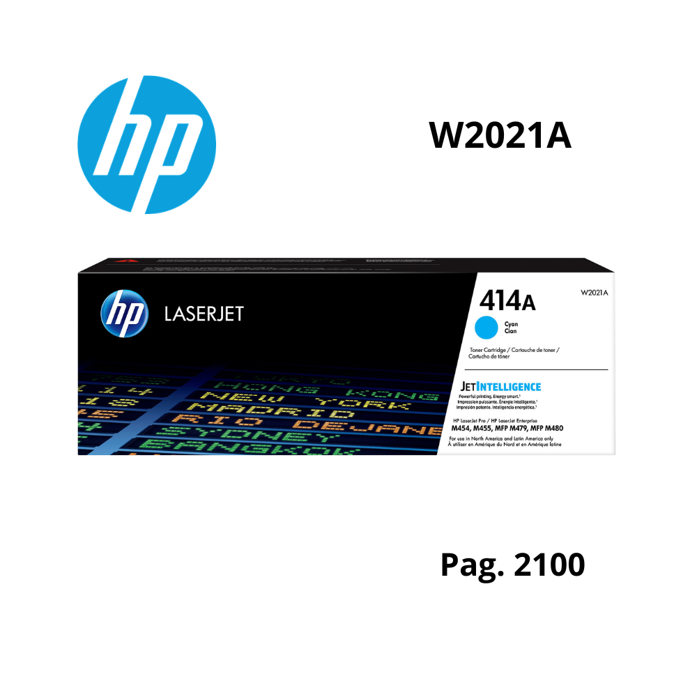 TONER HP 414A CYAN ORIGINAL