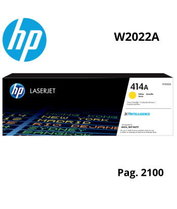 TONER HP 414A YELLOW ORIGINAL