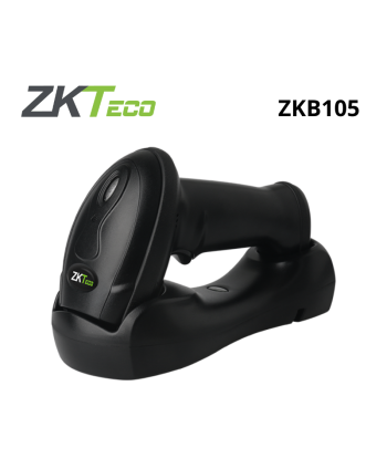 LECTOR CODIGO DE BARRAS ZKTECO ZKB105 1D INALAMBRICO 2.4G