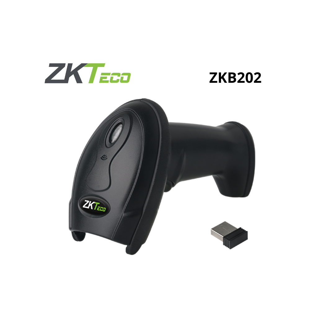 LECTOR CODIGO BARRAS ZKTECO ZKB202 2D INALAMBRICO