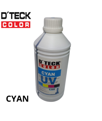 TINTA COMPATIBLE DTECK COLOR 1L LITRO CYAN