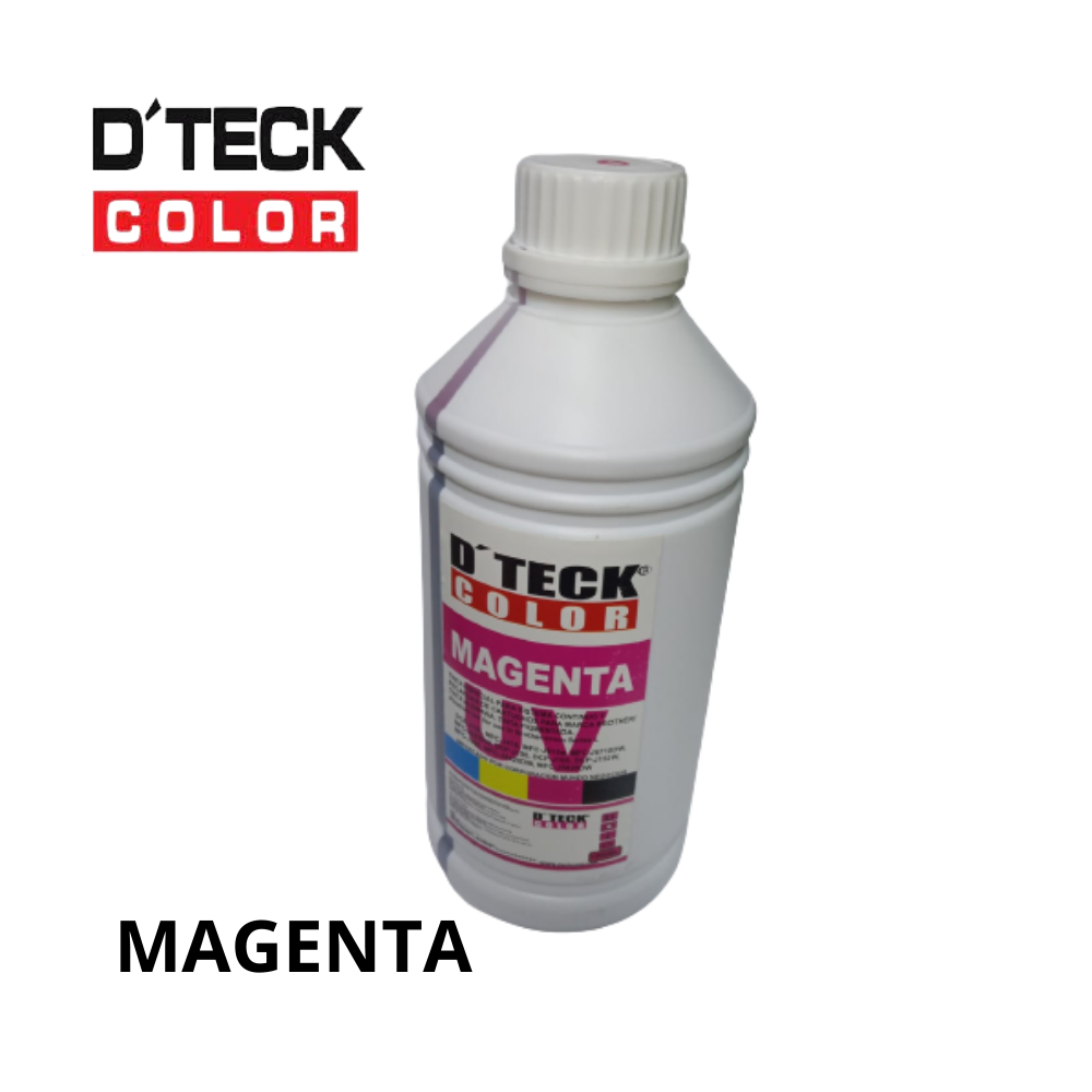 TINTA COMPATIBLE DTECK COLOR 1L LITRO MAGENTA